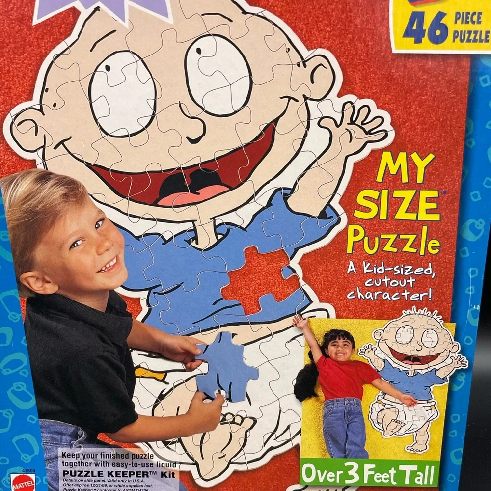 Nickelodeon Rugrats 46pc My Size 3ft tall Puzzle